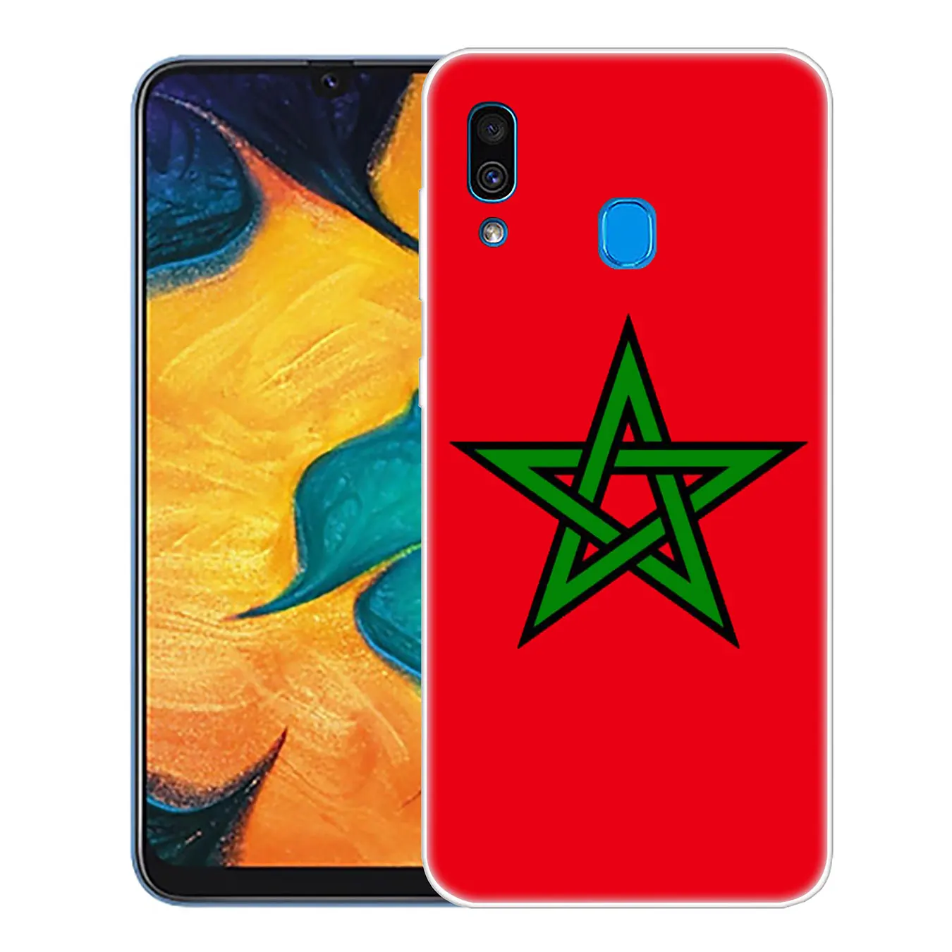 Lavaza с изображением флага Марокко футбол чехол для телефона чехол для samsung Galaxy A70 A60 A50 A40 A30 A20 A10 M10 M20 M30 M40 A20e крышка
