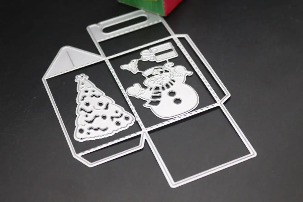 2019 Новый рождественский стерео резак резки штампов металла скрапбукинга