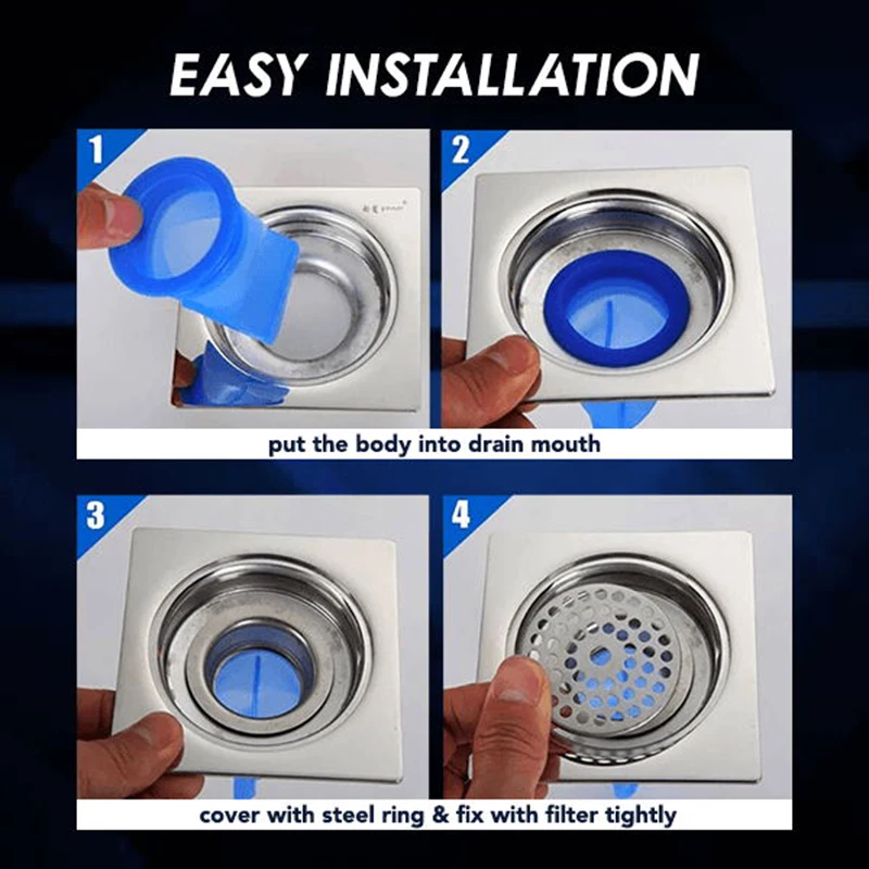 

Graceful Fairy Dance The sea and the mountain do not meet Filter Pest Control Floor Drain Cover Sealing Ring household products