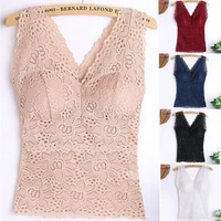 newest solid v neck women ladies sexy tank tops floral lace bralette bustier crop top bra shirt vest exotic apparel