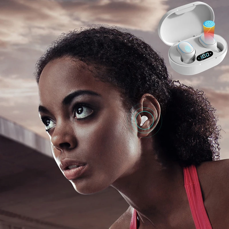 Беспроводные наушники ES6 Bluetooth 5 0 Hi-Fi без потерь спортивные мини-наушники TWS для