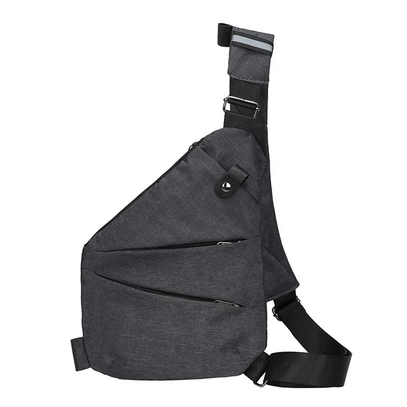 

Brand Men Travel Business Fino Bag Burglarproof Shoulder Bag Holster Anti Theft Security Strap Digital Storage Chest Bags