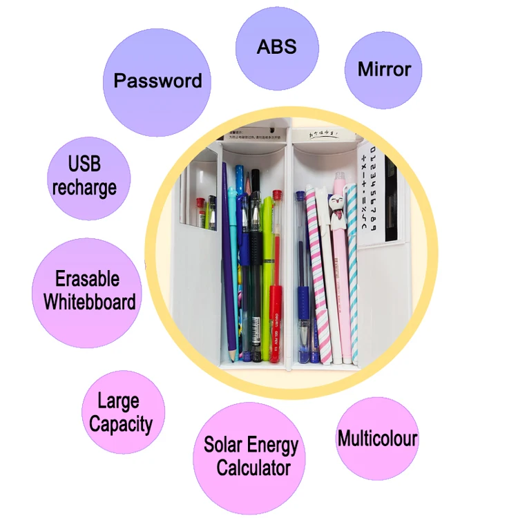 Милый школьный чехол-карандаш с паролем чехол сыпучим песком большой емкости
