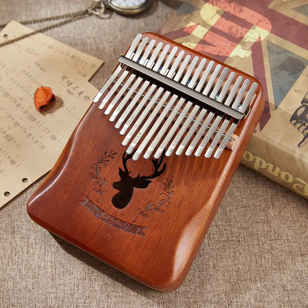 Cega Kalimba 17 клавиш красное дерево/акации большой палец пианино портативный