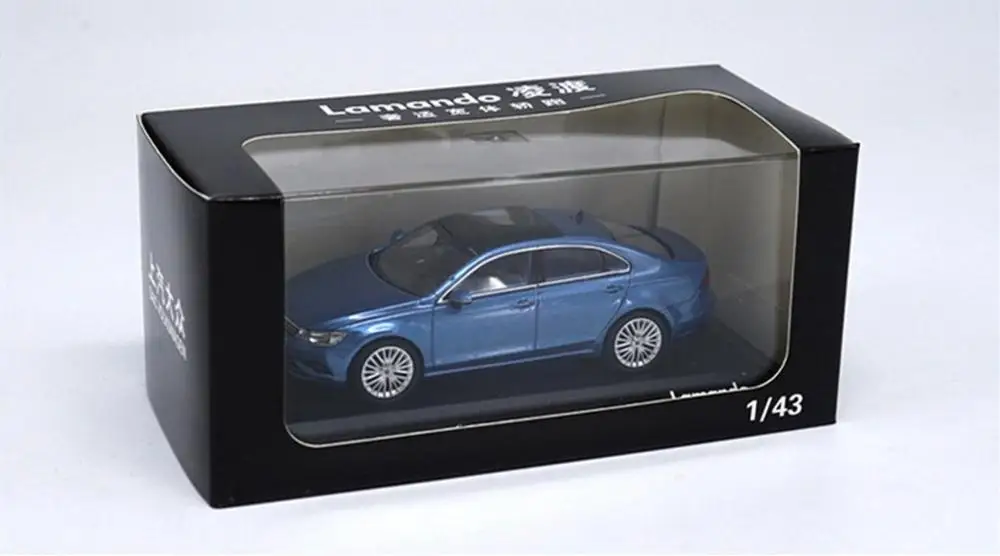 1/43 VW Volkswagen lamando синие литые под давлением автомобильные модельные игрушки, коллекционные подарки