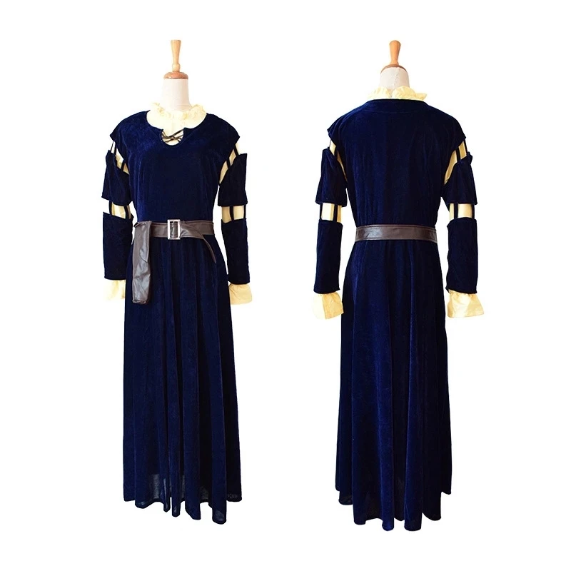 Женский костюм для косплея из аниме храбровая Мерида