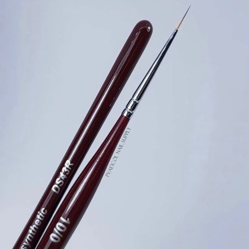 Кисть для маникюра с деревянной ручкой акриловых ногтей | Красота и здоровье