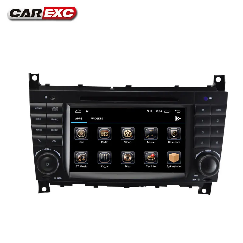 2 Din Android 9 0 автомобильный DVD GPS Мультимедиа для Mercedes Benz W203 W209 W219 A Class A160 C C180 C200 CLK200 Radio