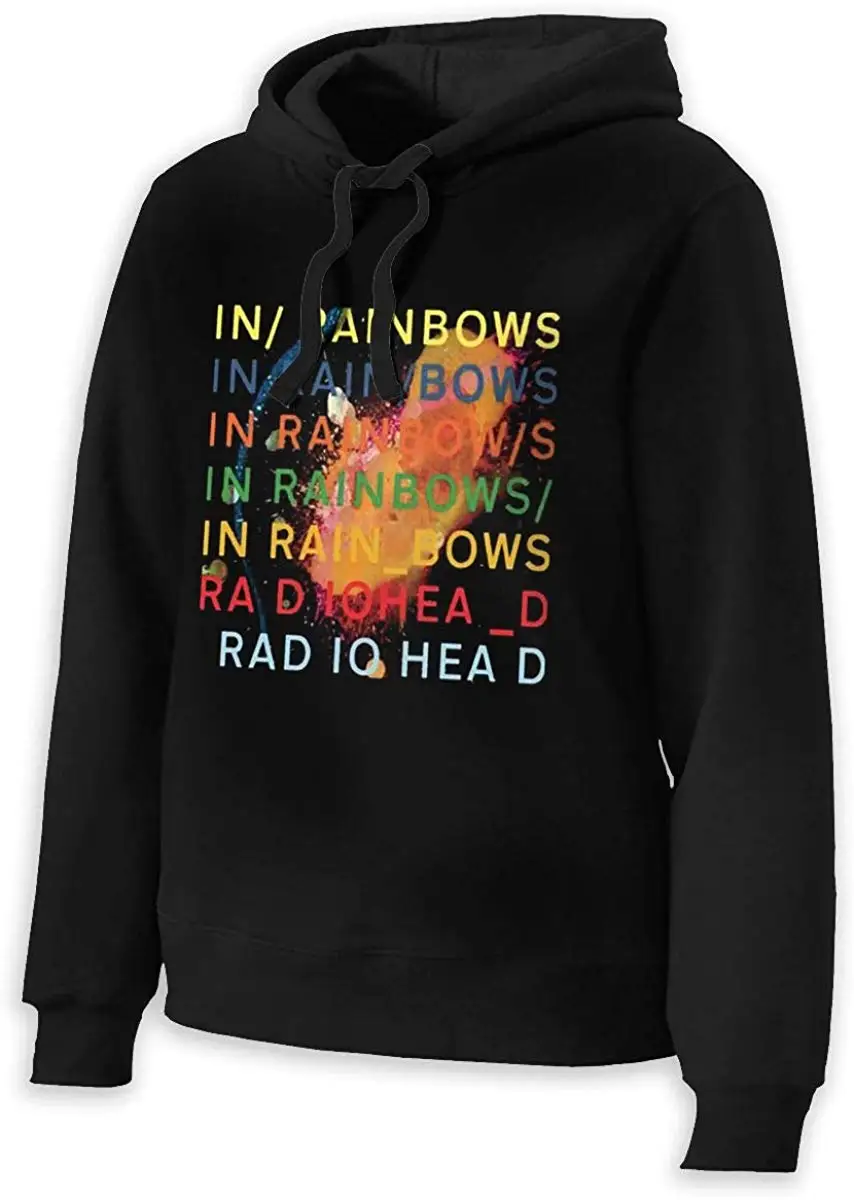 TSDFC женские в радуге Radiohead классические толстовки с капюшоном Толстовка Унисекс