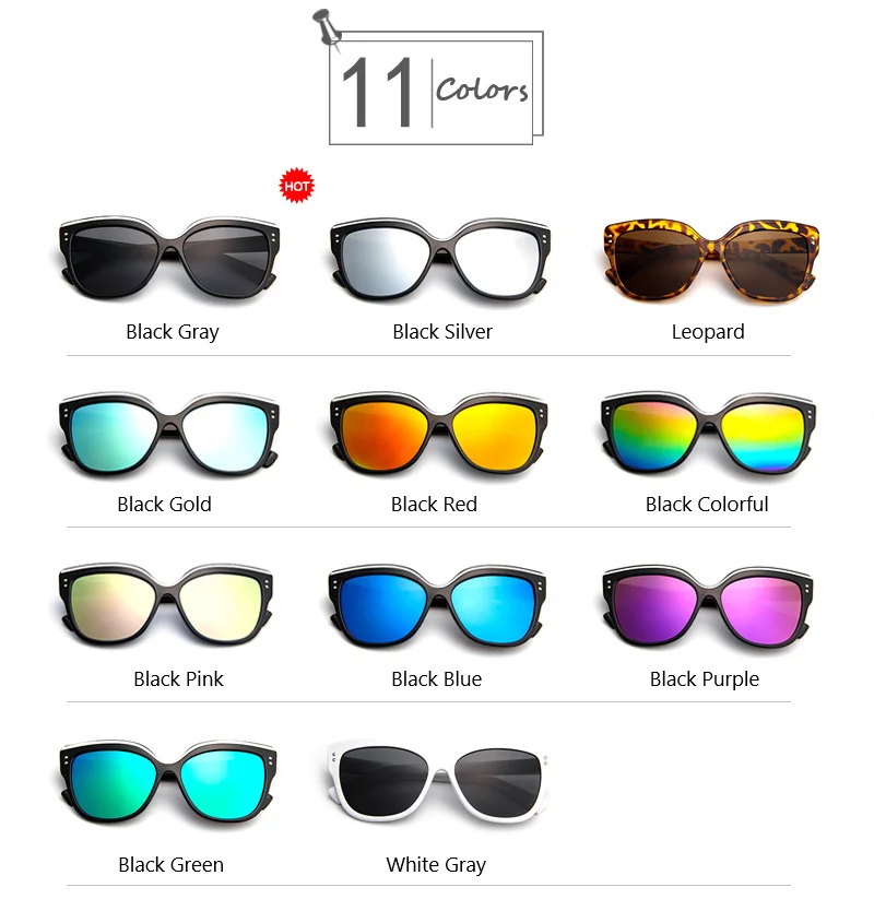 Женские солнцезащитные очки кошачий глаз в винтажном стиле элегантные модные