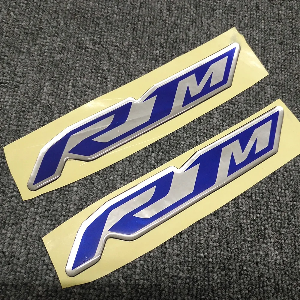 

2018 2019 2020 For YAMAHA YZF R1M YZFR1M Fairing Emblem Badge Logo Knee YZF - R1M Tank Pad Stickers Decal Protector 2016 2017