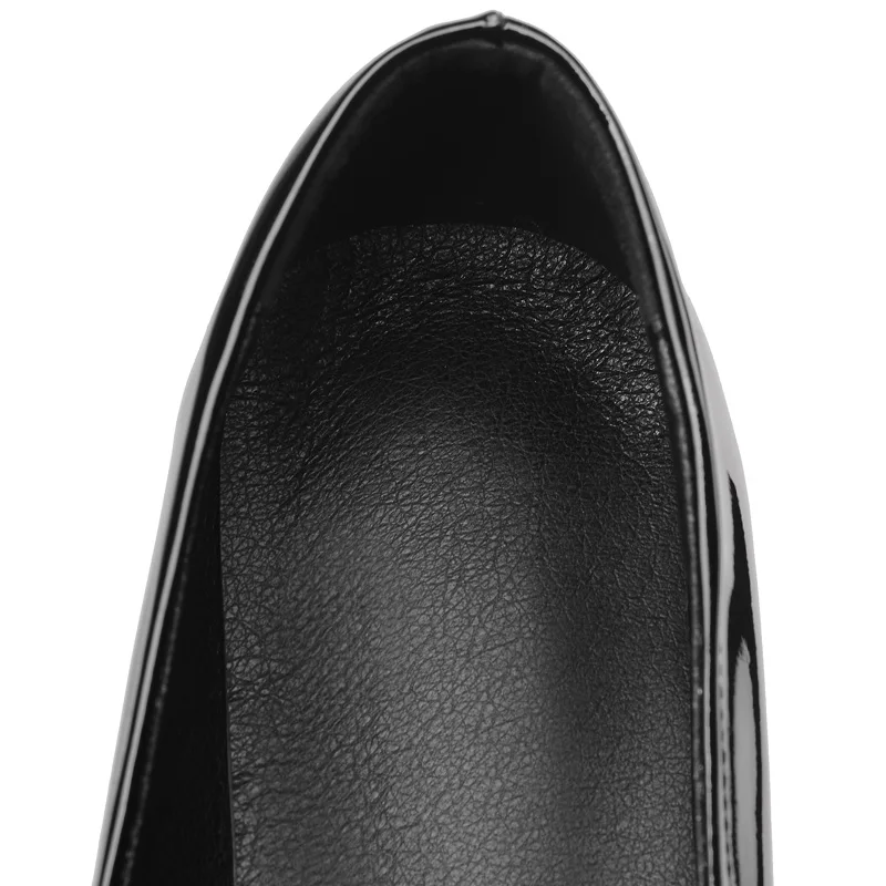 

Women Dress Shoes Patent Leather New Square Toe Elegant Sole Shoes C369 Fashion Woman Wine Red Black Buckle Mid Heel Shoes