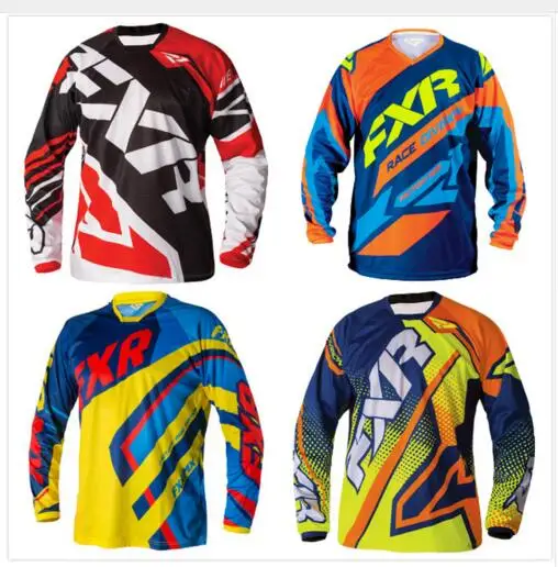 

Moto FXR Motocross camisa chaqueta todoterreno bicicleta de manga larga Jersey FXR DH MTB Downhill