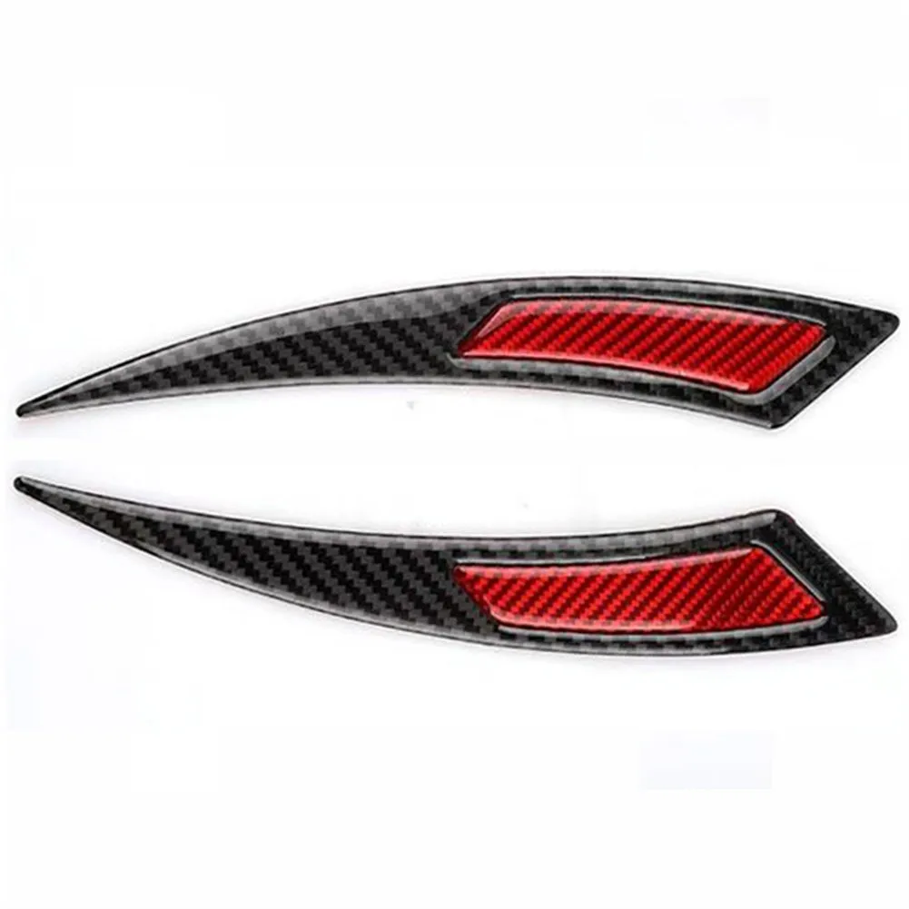 

Car Bumper Strip Reflective Sticker Carbon Fibers Eyebrow Eyebrow Wheel Parts