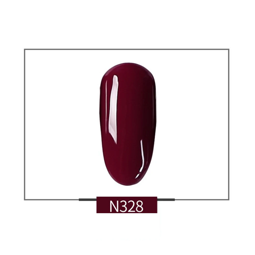 N328 15ML Серия красное вино 7,3 мл/15 мл УФ гель лак для ногтей светодиодный цветной гель для ногтей Полупостоянный гель лак для ногтей - Цвет: N328 15ML