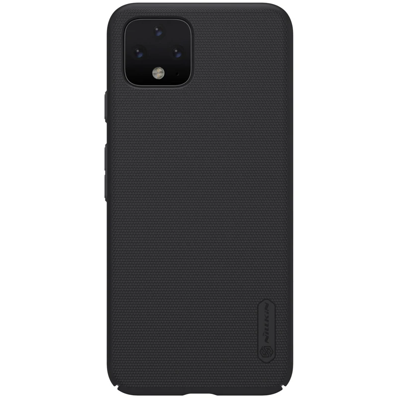 Для Google Pixel 4 3A 3 XL чехол Nillkin Супер Матовый щит ультра-тонкий PC задняя крышка чехол для телефона для Google Pixel 4 3A 3 XL чехол - Цвет: Черный