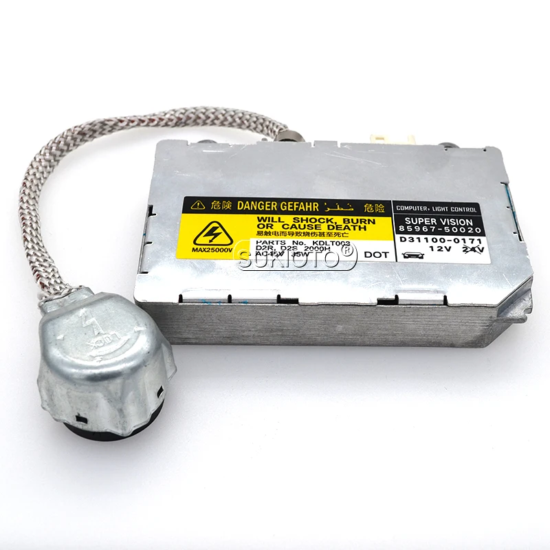 SUKIOTO DDLT002 85967 50020 Замена балласт 35W 5500K D2S D4S Комплект Ксеноновых передних фар для Subaru