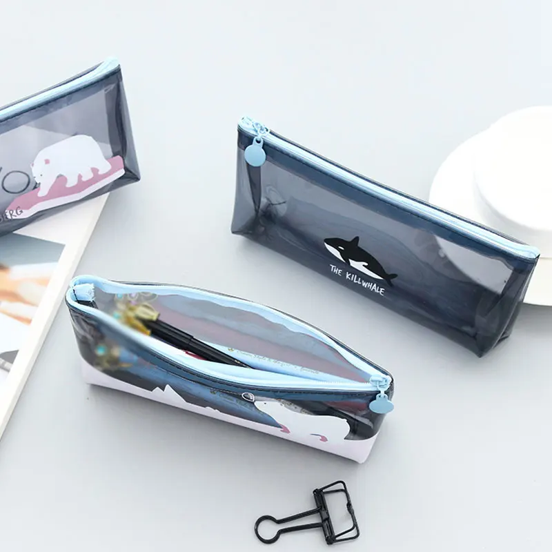 1 шт. сумка для канцелярских принадлежностей креативный с принтом медведя