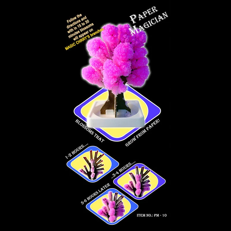 Лидер продаж 1/2 шт. Волшебная японская Сакура Рождественская елка Цветущая