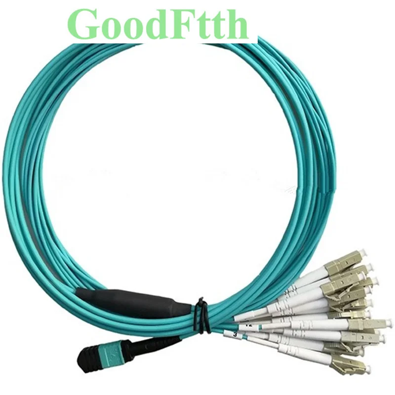 Fiber Patch Cord Trunk Cable Female MPO-LC OM3  24 Cores GoodFtth 20-50m