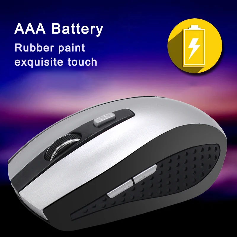 wireless mouse 2 4ghz gaming mouse usb adapter trackball mouse usb mouse home office for pc laptop gaming free global shipping