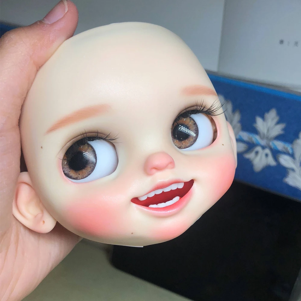 Кукла Blyth лицевая пластина для diy вашего макияжа blyth включая заднюю панель кукла