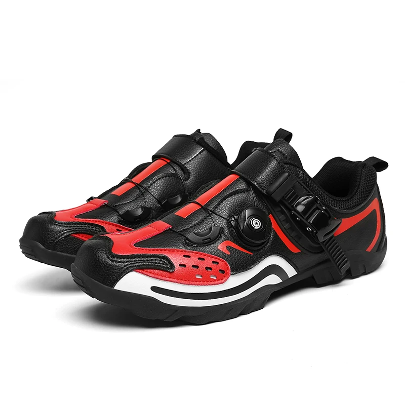 

Self-Locking Men Cycling Shoes MTB Professional Cleat Shoes Racing Road Bike Flat Shoes Bicycle Sneakers Unisex