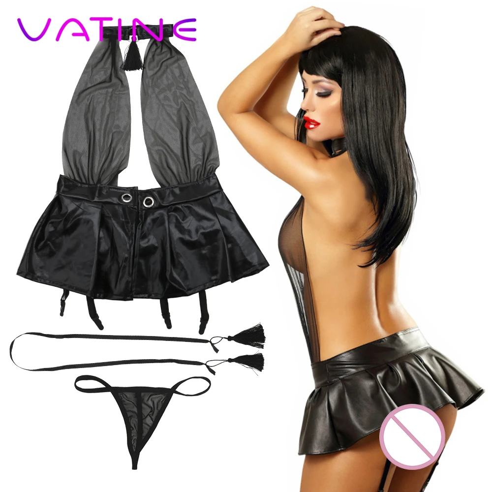 Сексуальное женское нижнее белье VATINE для ролевых игр сексуальное прозрачное