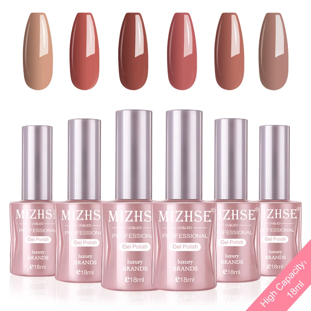 P31 MIZHSE набор гель-лака UV Vernis Полупостоянный Гель-лак лаковое гелевое покрытие для ногтей Отмачивание Чистый Цвет Гель-лак Подарочная коробка салонные наконечники - Цвет: P31