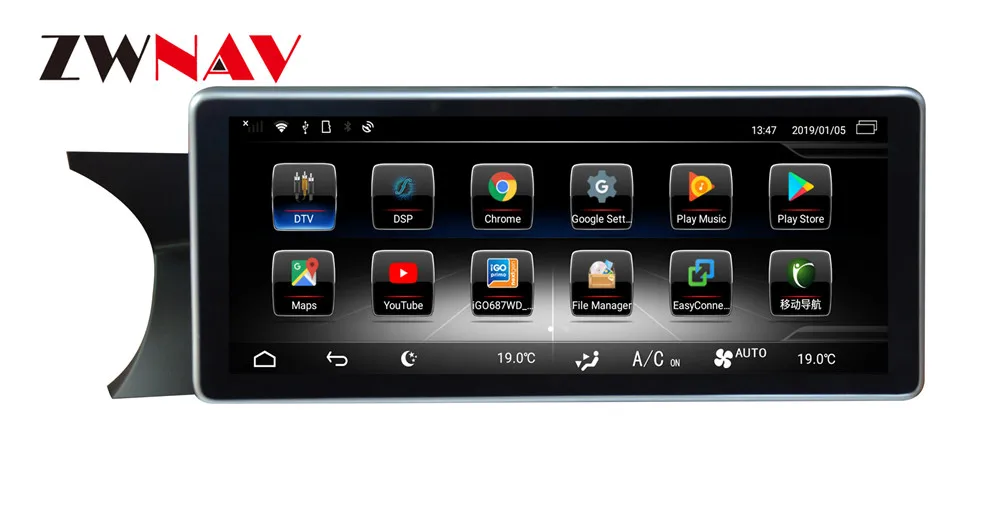 Android 9 4GB RAM Car GPS navigation headunit For Mercedes-Benz C C204 C180 C200 2011- multimedia player radio tape recorder