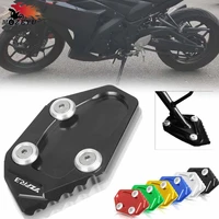 yzf r3 yzf motorcycle kickstand foot stand enlarger side plate foot extension pad support plate for yamaha yzf r3 2015 2016