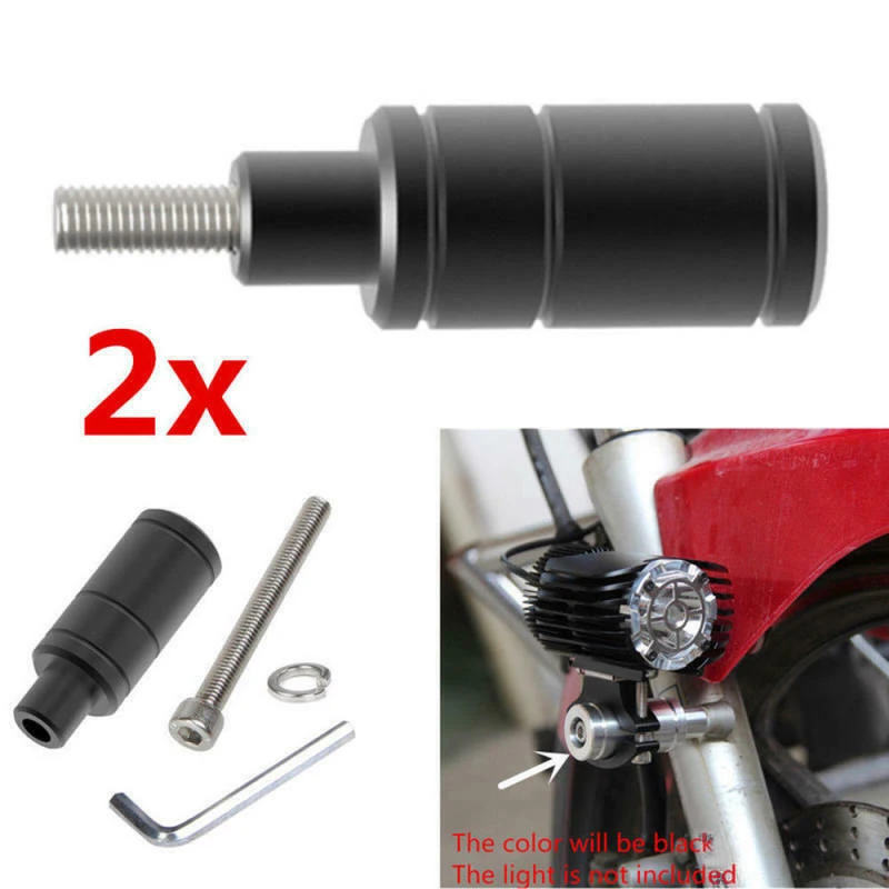 

2 sets of Mounting Brackets M6 Motorcycle Head Post Clamp Aluminum Alloy