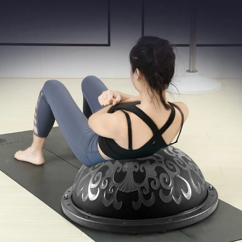 

Inflatable Yoga Balance Ball Trainer Strength Training Equipment Yoga Endurance Workout Fitness Ball GYM Sport Exercise Fitball