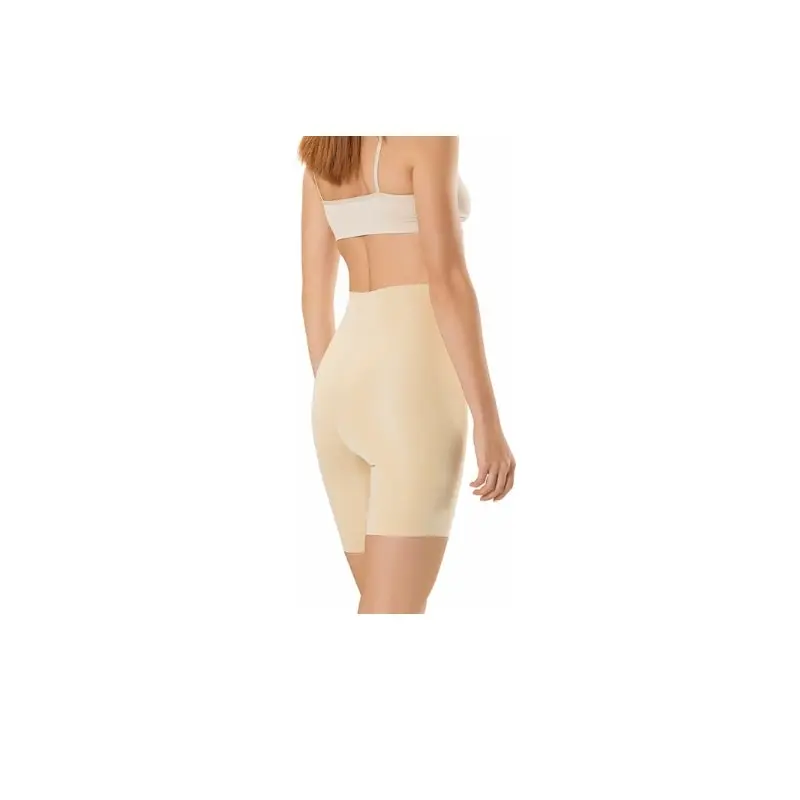 

Women's Beige Laser Cut Body Wrap Non-Trace Shorts Corset