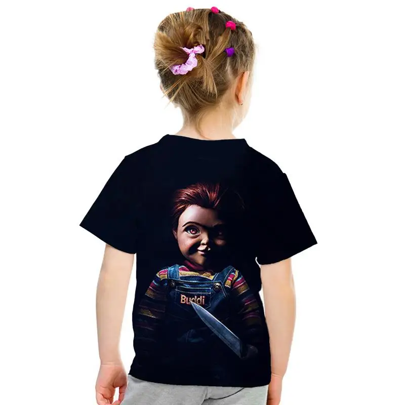 3D анимированная игрушка-Фотоаппарат, история 4, детская одежда с героями мультфильмов Милая рубашка для отдыха для мальчиков и девочек модная футболка с короткими рукавами для детей в стиле Харадзюку