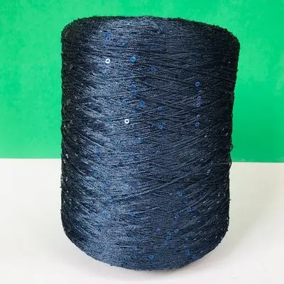 1 500 г/лот модная пряжа многоцветная блестящая пряжа settoffs capelet yean, шаль пряжа - Цвет: 1