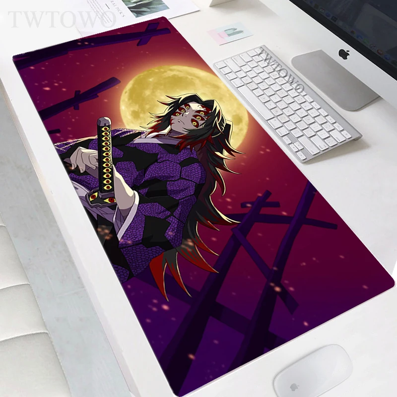 

Mouse Pad Gamer XXL HD Large Computer keyboard pad MousePads Demon Slayer Natural Rubber Soft Carpet Desktop Mouse Pad Mice Pad