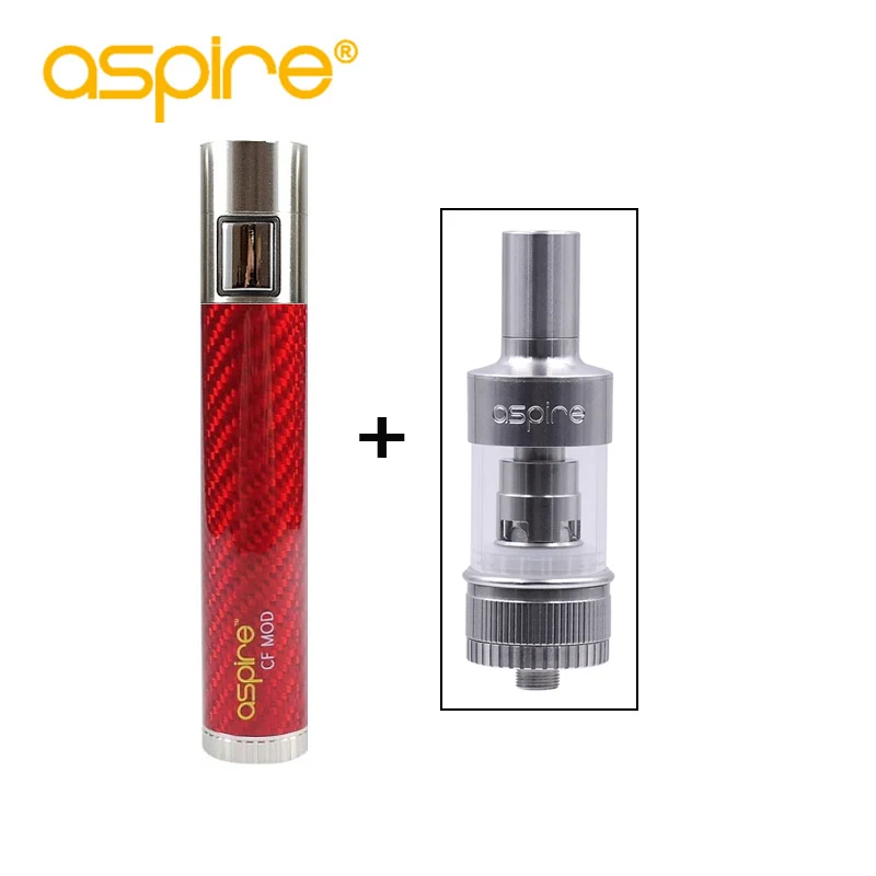 Электронная сигарета vape aspire CF MOD поддержка 18650 батарея(не входит в комплект) бокс мод для электронных сигарет электронные сигареты подходит бак atlantis - Цвет: red mod with tank