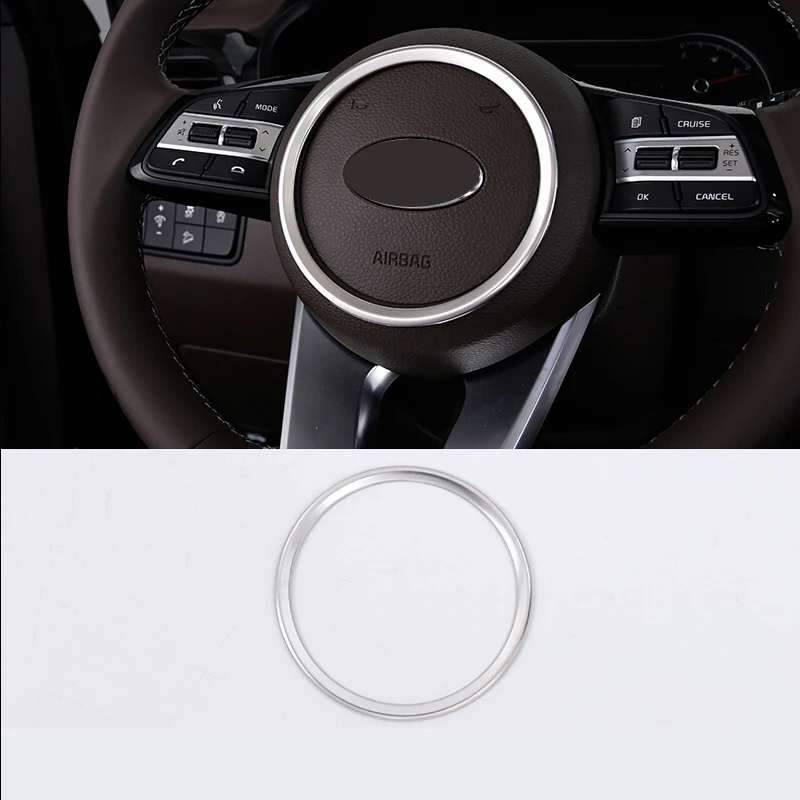 

Кнопки на рулевое колесо для Kia Optima K5 2016 2017 2018, Обложка рамы, отделка, автомобильные аксессуары из нержавеющей стали, Стайлинг автомобиля