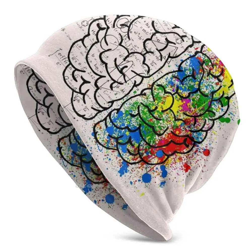 

Brain Art Outdoor Sports Windproof Cap Casual Beanie Brain Science Biology Anatomy Nerd Human Mind Neuroscience Chemistry Funny