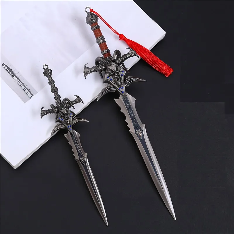 30 см модель игрового оружия World Of Warcraft ч Кинг Frostmourne меч из сплава изысканный