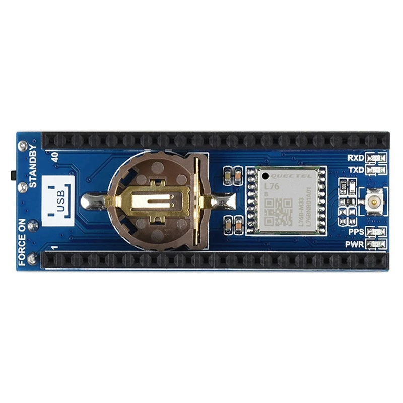 

Плата расширения Waveshare GNSS для Raspberry Pi Pico, стандартная Глобальная навигационная спутниковая система, модуль поддерживает GPS,BDS,QZSS