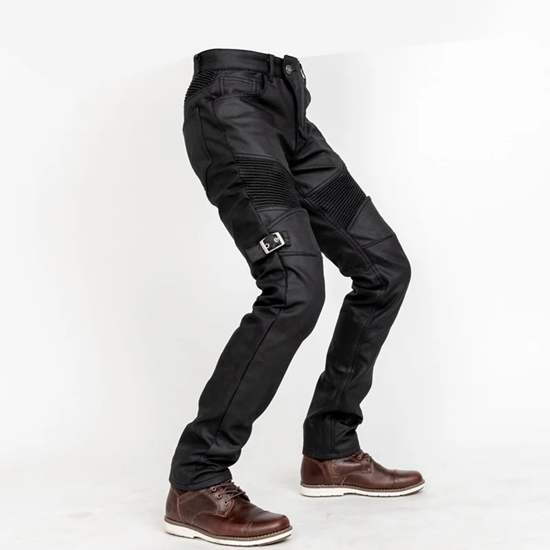 Мотоциклетные брюки с ветрозащитным покрытием из вощеного масла | Автомобили и