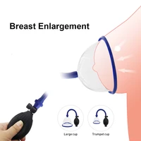 nipple sucker bdsm sex toys for women breast enlargement pump transparent chest manual suction cup massage pump adult products