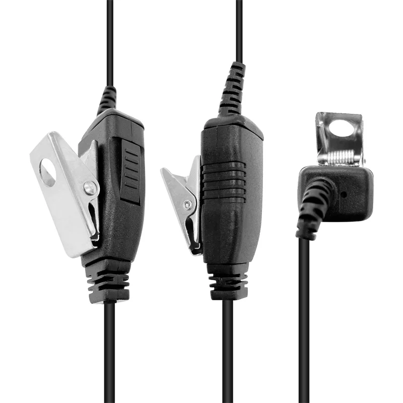 D Shape Earpiece Headset for 1 Pin 3.5MM Motorola Walkie Talkie Two Way Radios MH230R MR350R MS350R MT350R MG160A MJ270R T200