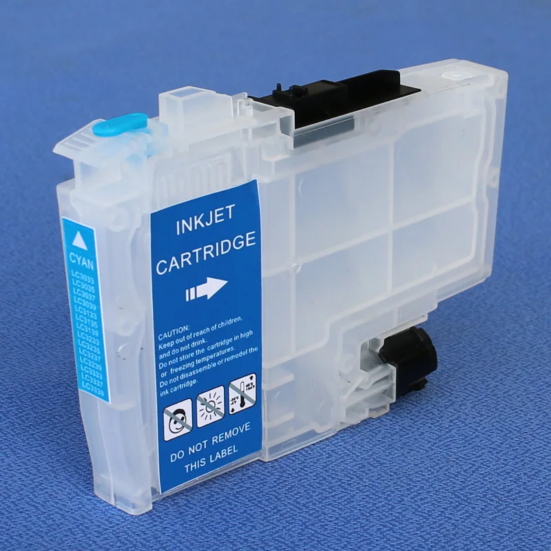 Картридж LC3337 LC3339 перезаправляемый для brother MFC-J6945DW/J5945DW/J5845DW/J6545DW пустой с чипами -
