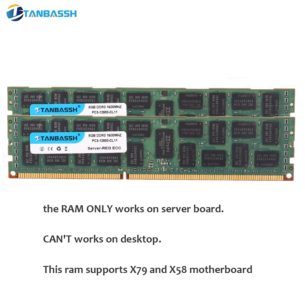 DDR3 4 ГБ 8 ГБ 16 ГБ 32 ГБ ECC Серверная память 1333 1600 1866 МГц DDR3 dimm REG ram поддерживает материнскую плату X58 X79