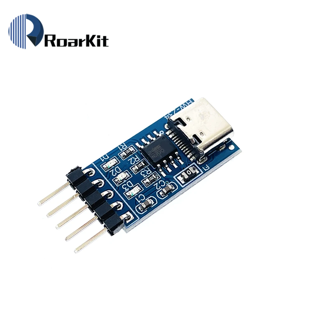 TYPE-C USB-TTL последовательный порт CH340N модуль CH340 DC 5 В/3 3 В Обновление MCU загрузка
