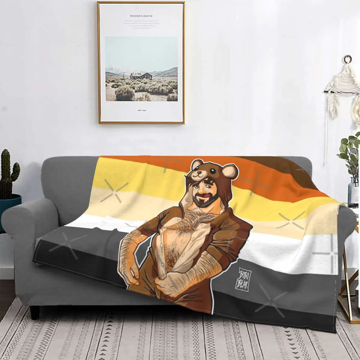 

Adam Likes Teddy Bears - Bear Pride Blanket Bedspread Bed Plaid Comforter Towel Beach Summer Blanket Islam Prayer Rug
