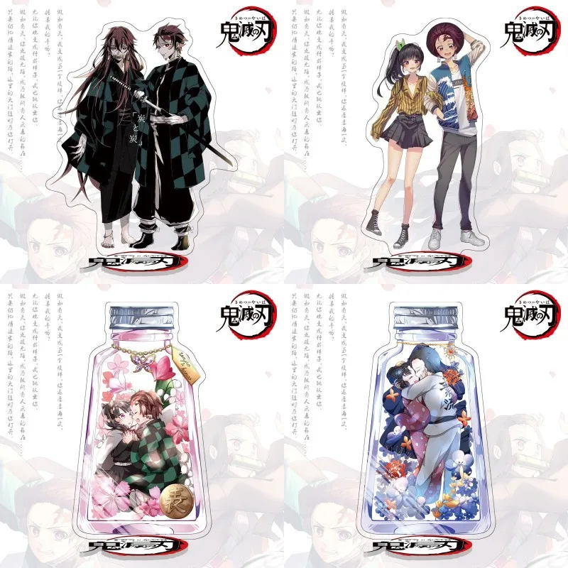 

Anime Demon Slayer Kimetsu No Yaiba Acrylic Stand Character Tomioka Giyuu Action Figure Model Plate Desk Decor Gift For Friend